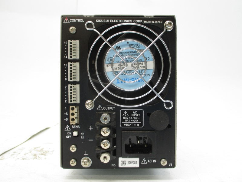 KIKUSUI ELECTRONICS PAN35-5A 0-35V 5A (AS PICTURED) NSNP