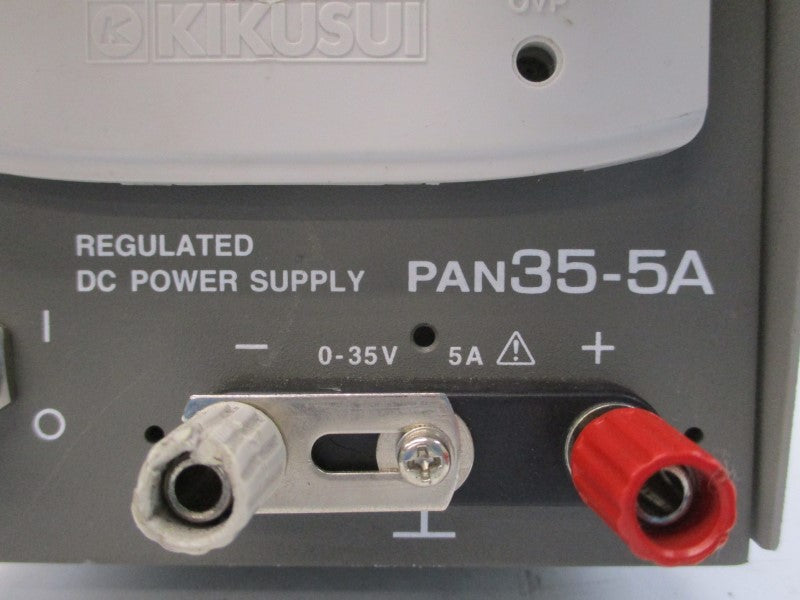 KIKUSUI ELECTRONICS PAN35-5A 0-35V 5A (AS PICTURED) NSNP