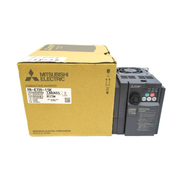 MITSUBISHI ELECTRIC FR-E720-1.5K 200-240VAC 13.0A NSMP