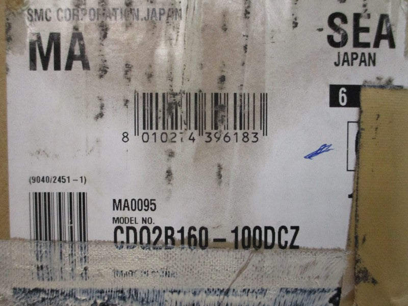 SMC CDQ2B160-100DCZ (PKG OF 6) NSMP