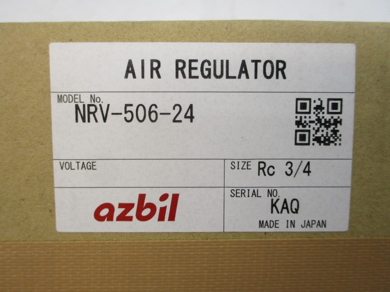 AZBIL NRV-506-24 3/4" NSFS