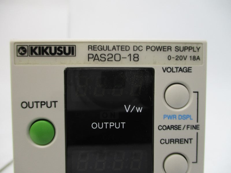 KIKUSUI PAS20-18 0-20VDC 18A NSMP