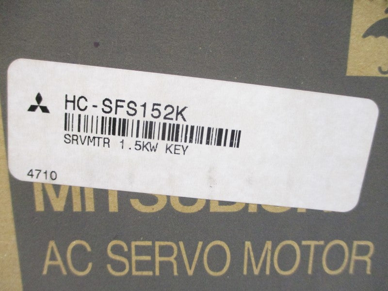 MITSUBISHI HC-SFS152K 122VAC 9.0A NSMP
