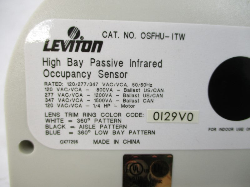 LEVITON OSFHU-ITW 120-347VAC (PKG OF 10) NSMP