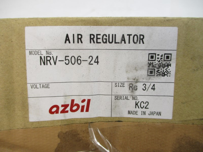 AZBIL NRV-506-24 3/4" NSMP