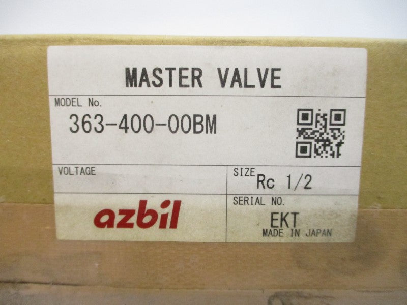 AZBIL 363-400-00BM 1/2" NSMP