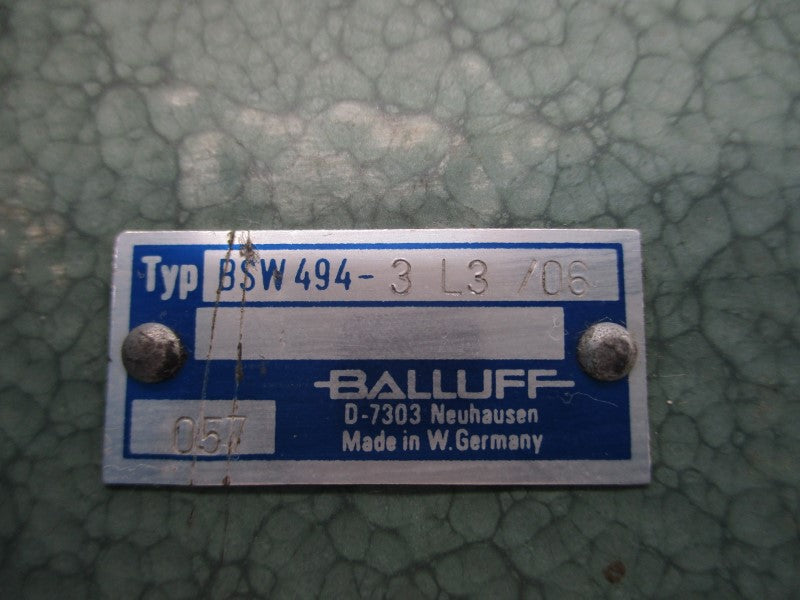 BALLUFF BSW494-3L3/06 NSNP