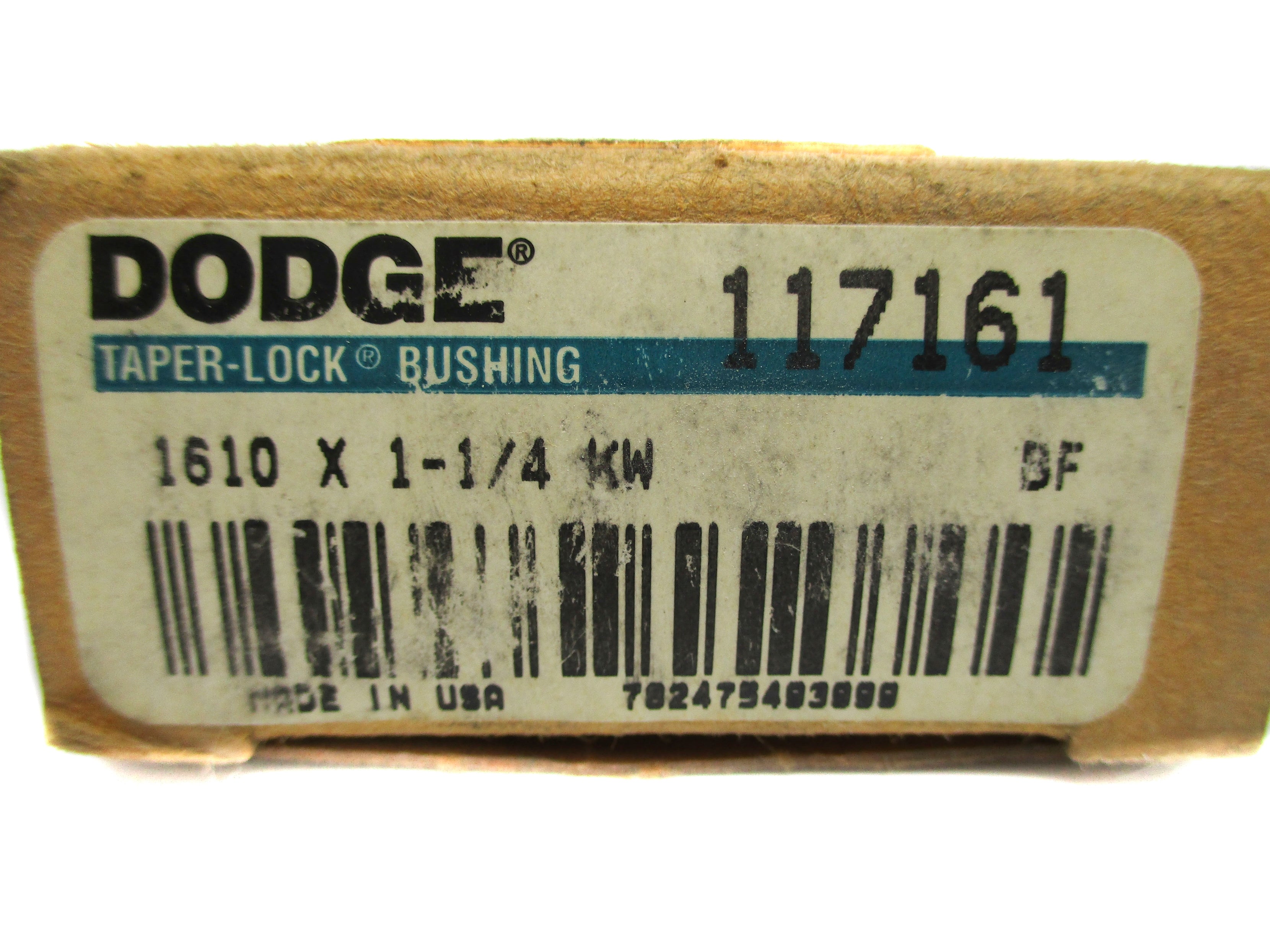 DODGE 117161 1610X1-1/4KW NSMP