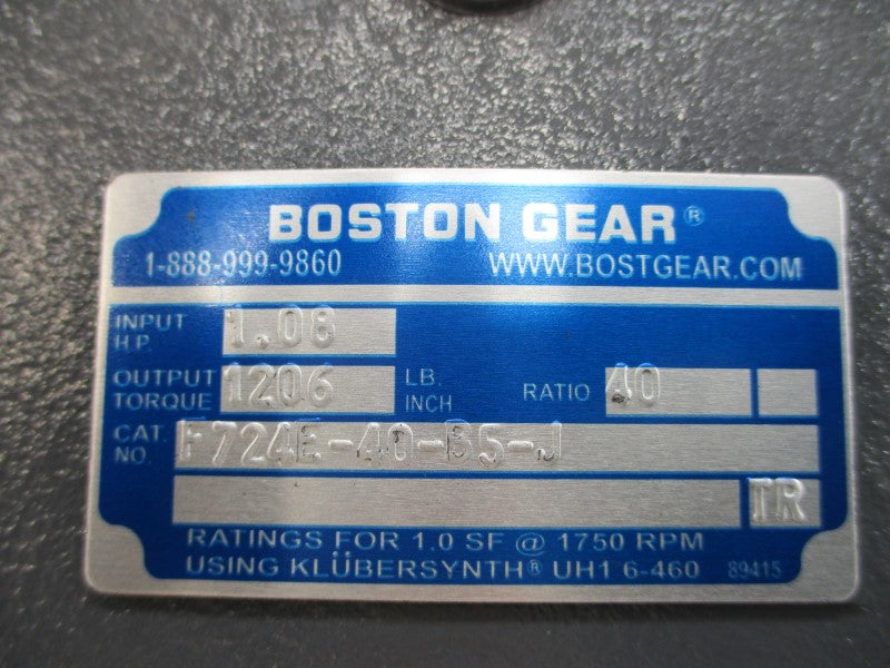 BOSTON GEAR F724E-40-B5-J NSMP