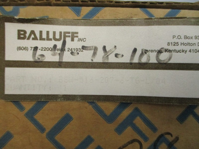 BALLUFF BSW-516-207-6-T6-L/04 NSMP
