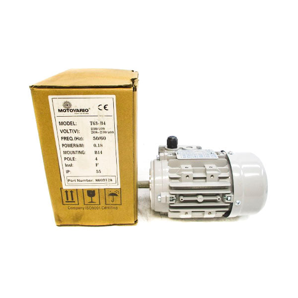 MOTOVARIO T63-B4 8603128 208-230/460V 1.11/1.05A NSMP