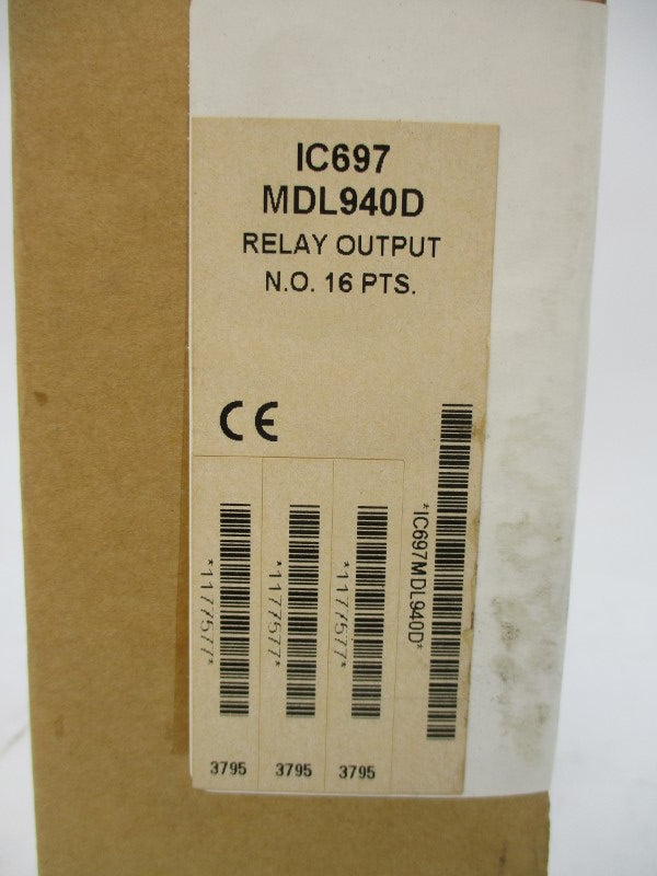 GENERAL ELECTRIC IC697MDL940D NSFS
