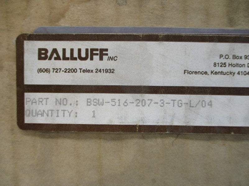 BALLUFF BSW-516-207-3-TG-L/04 NSMP