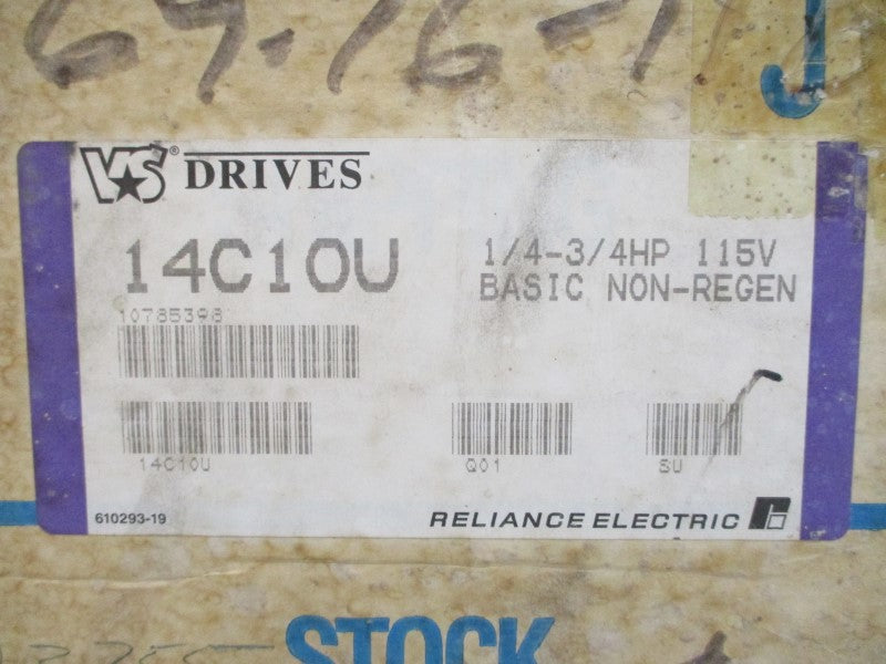 RELIANCE ELECTRIC 14C10U 115VAC 10.5A NSMP
