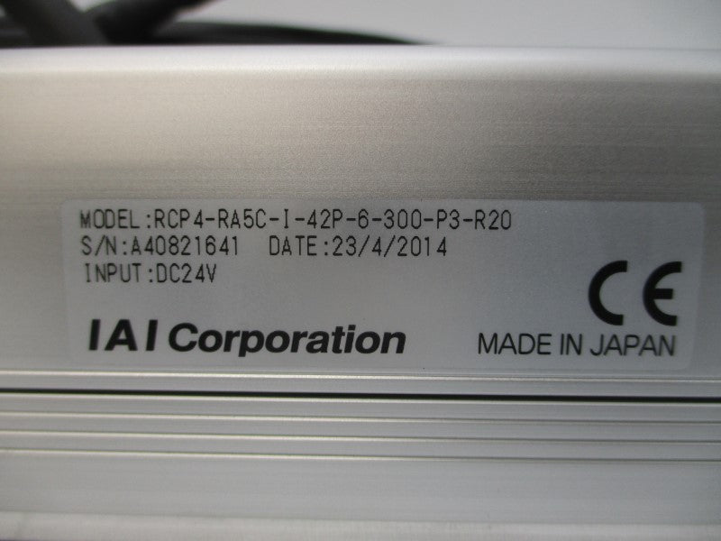 IAI RCP4-RA5C-I-42P-6-300-P3-R20 24VDC NSNP