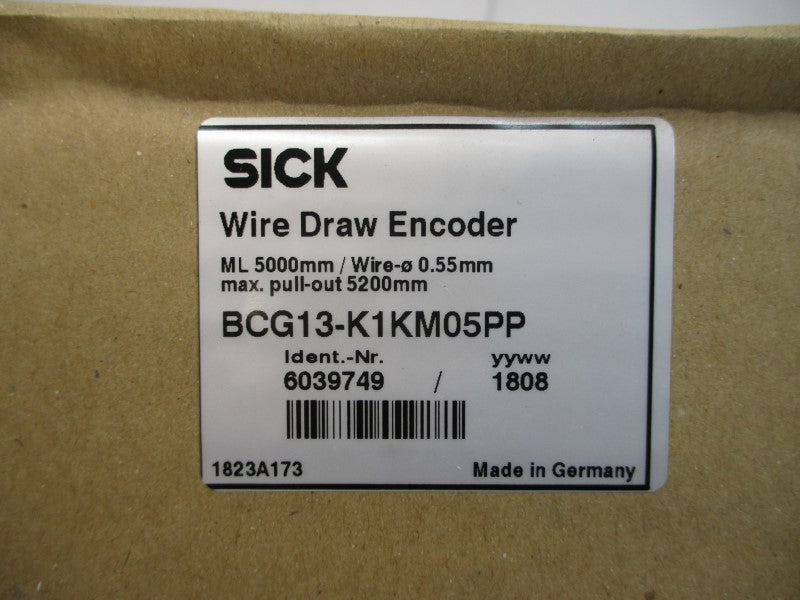 SICK BCG13-K1KM05PP 6039749 NSMP