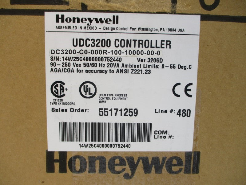 HONEYWELL DC3200-C0-000R-100-10000-00-0 90-250VAC NSMP