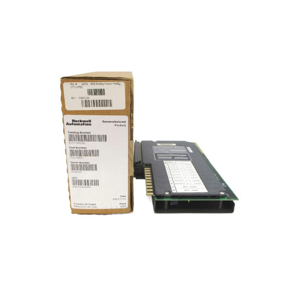 ALLEN BRADLEY 1771-OFE2 SER. A F/W B 5VDC 1.4A REMAN