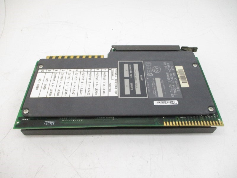 ALLEN BRADLEY 1771-OFE2 SER. A F/W B 5VDC 1.4A REMAN