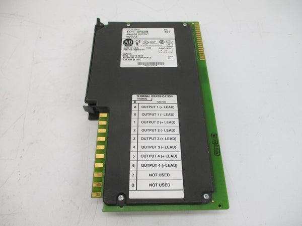 ALLEN BRADLEY 1771-OFE2 SER. B F/W B 5VDC 1.4A REMAN