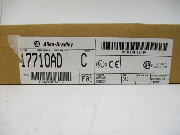 ALLEN BRADLEY 1771-OAD SER. C DATE: 1999 NSFS