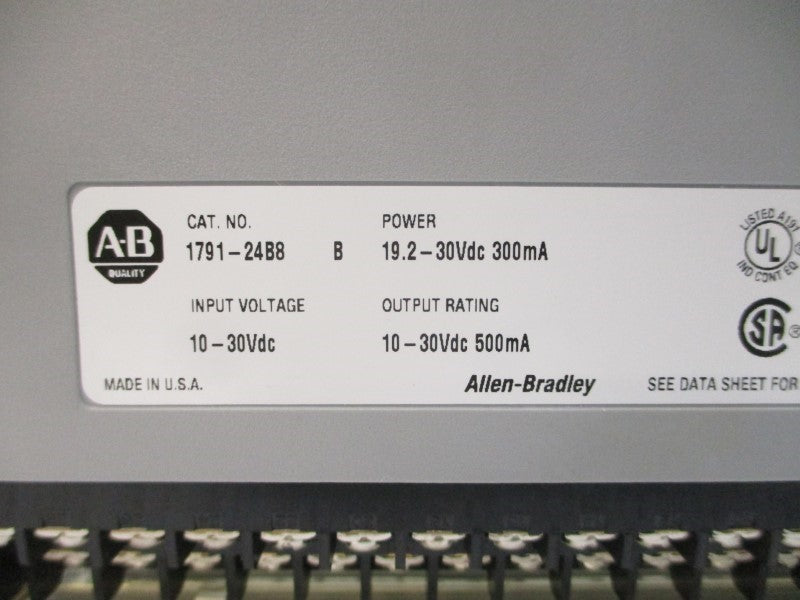 ALLEN BRADLEY 1791-24B8 SER. B 19.2-30VDC NSMP