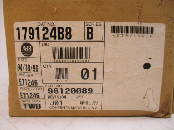 ALLEN BRADLEY 1791-24B8 SER. B 19.2-30VDC NSMP