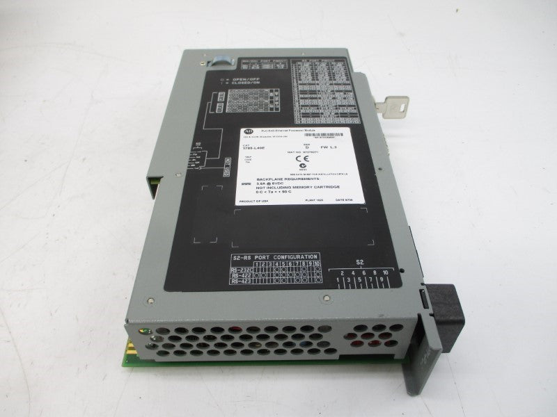 ALLEN BRADLEY 1785-L40E SER. D F/W L.3 5VDC 3.6A REMAN