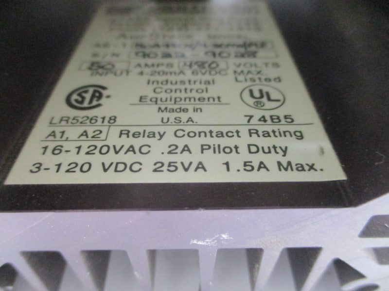 EUROTHERM AS-130A48OV/4-20MA/PLF 480V 30A UNMP