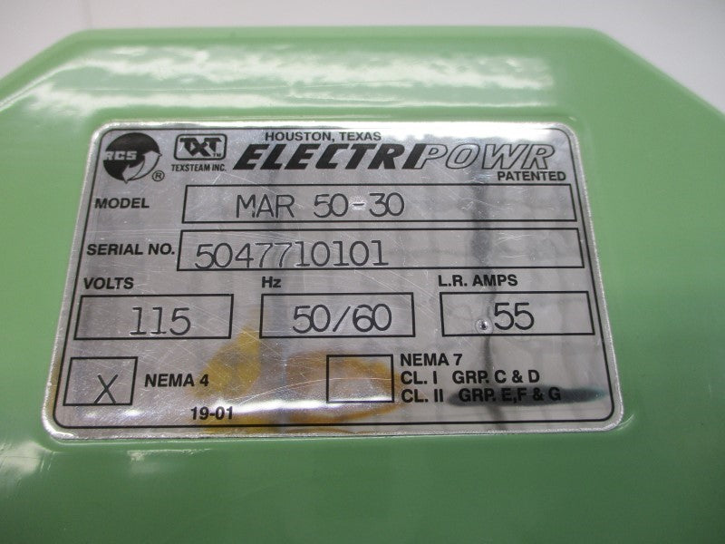 ELECTRIPOWR MAR50-30 115V .55A NSNP