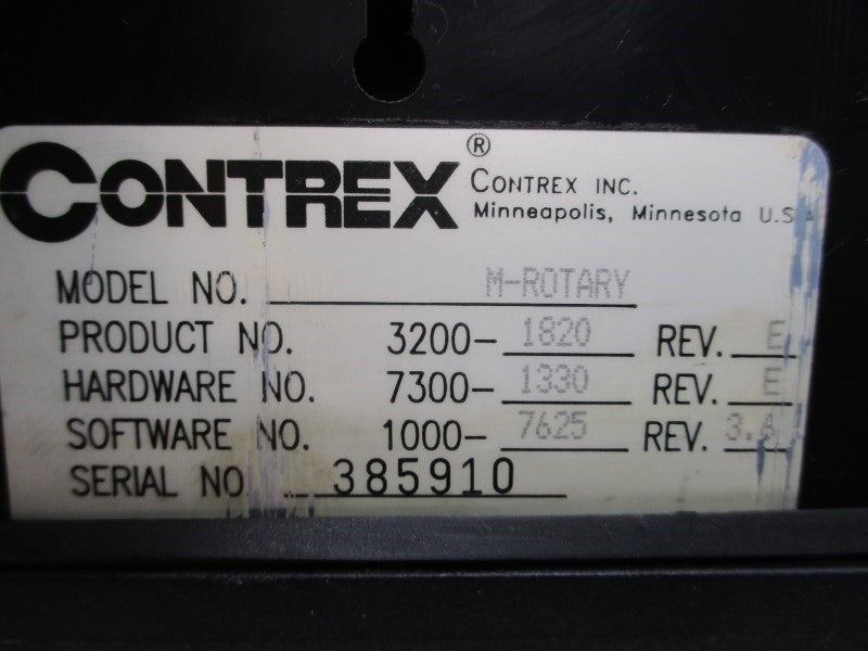 CONTREX 3200-1820 M-ROTARY 115/230VAC 0.25A UNMP