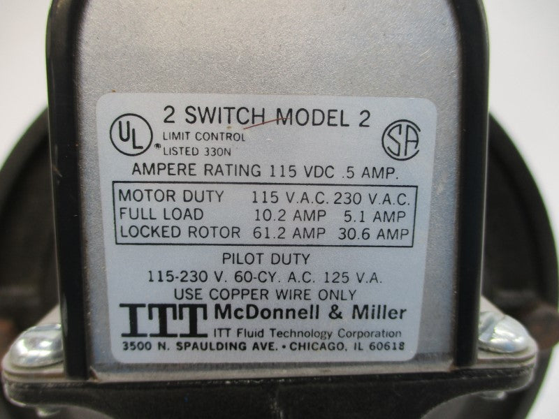 MCDONNELL & MILLER RF1 205015 NSNP