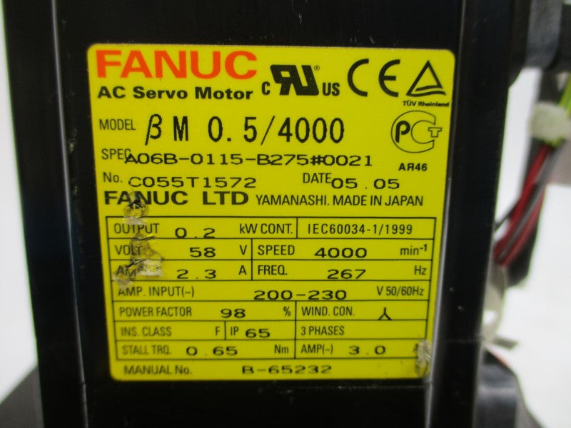 FANUC A05B-1519-H111 UNMP