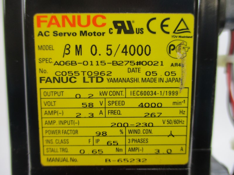 FANUC A05B-1519-H111 UNMP