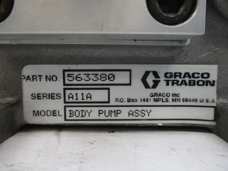 GRACO 563380 SER. A11A UNMP