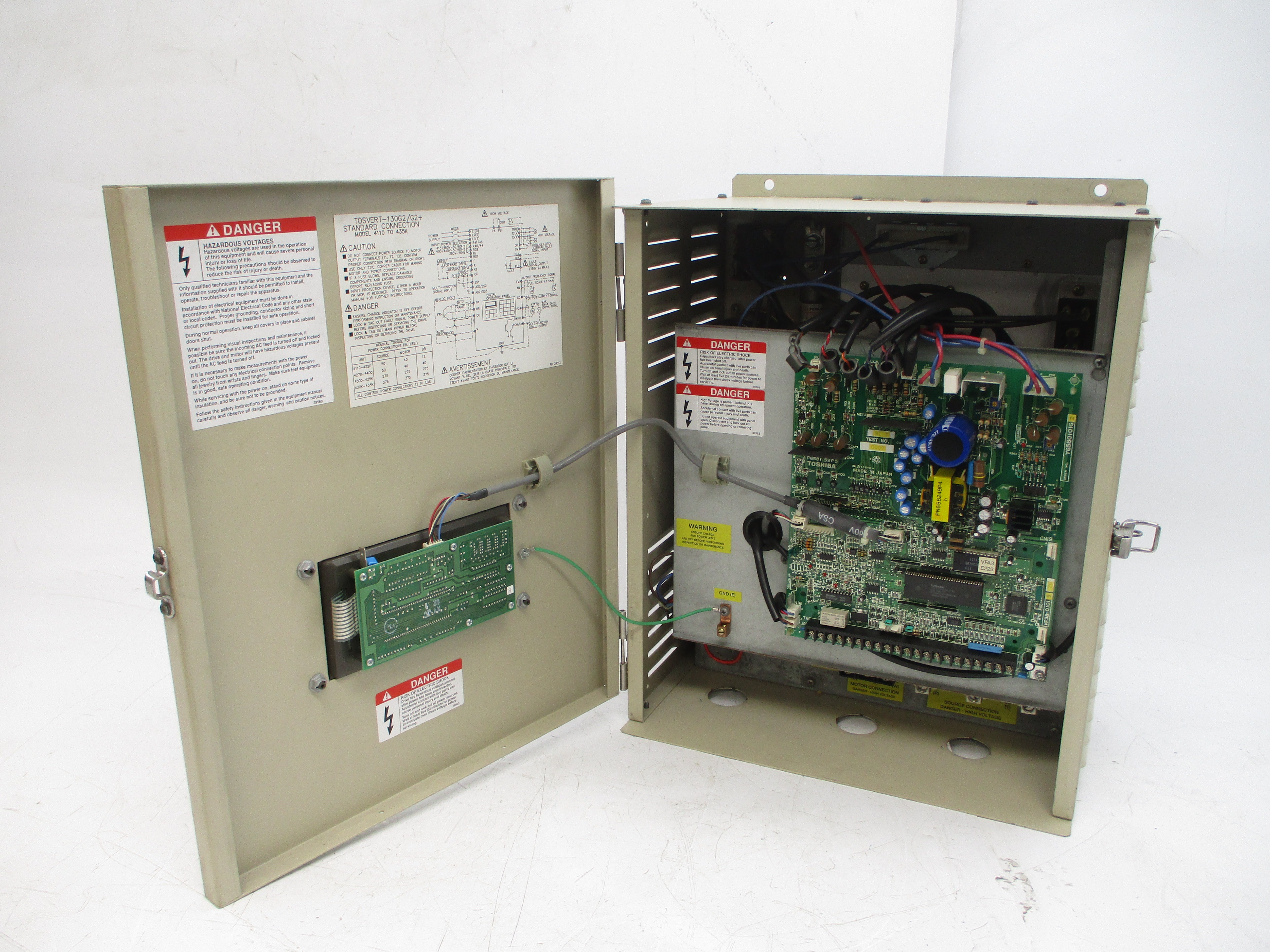 TOSHIBA VT130G2+4110 460V 17A UNMP