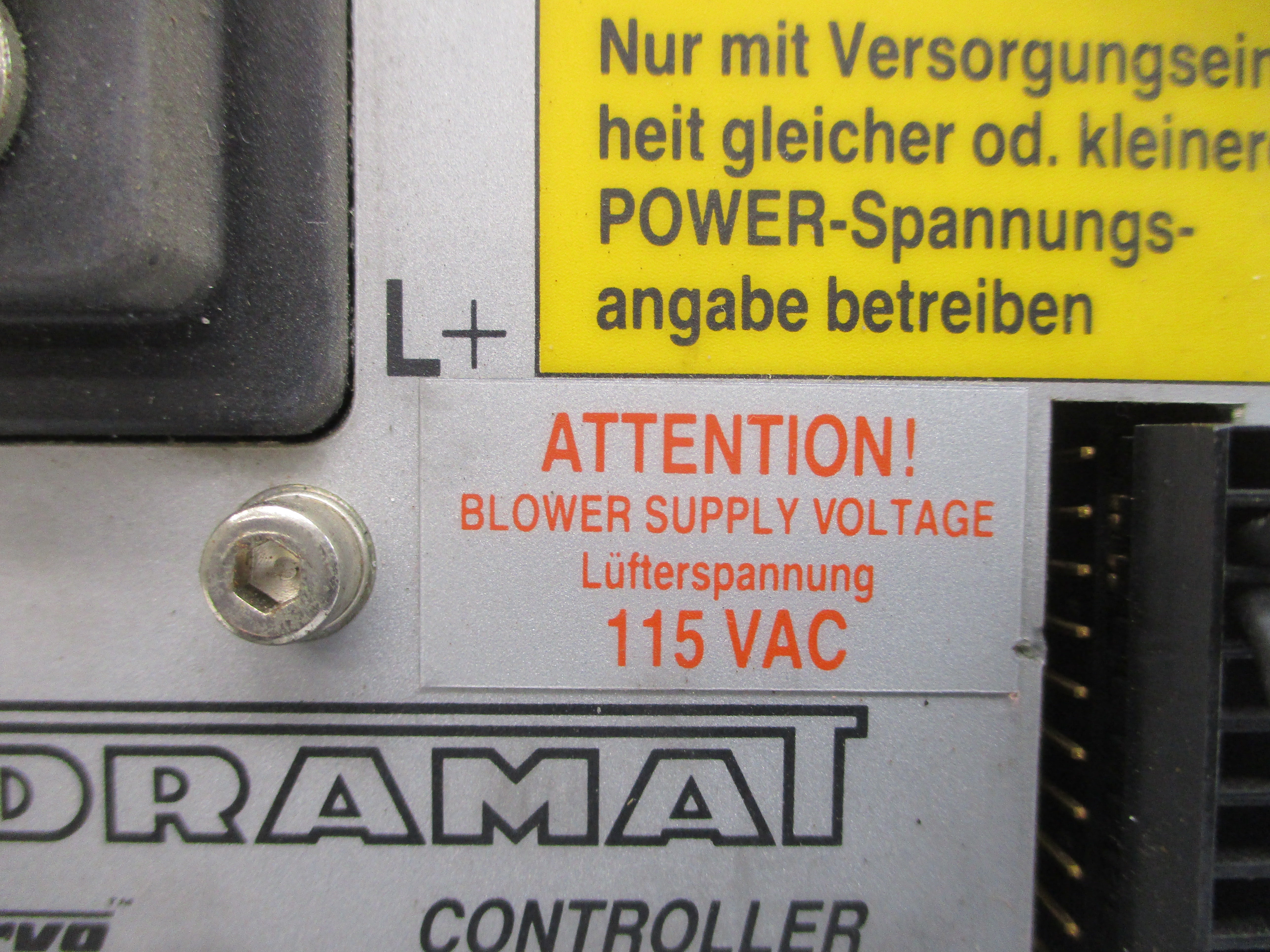 INDRAMAT KDS1.1-100-300-W1 115VAC UNMP