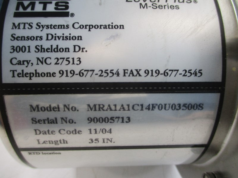 MTS MRA1A1C14F0U03500S 36V 35" NSNP
