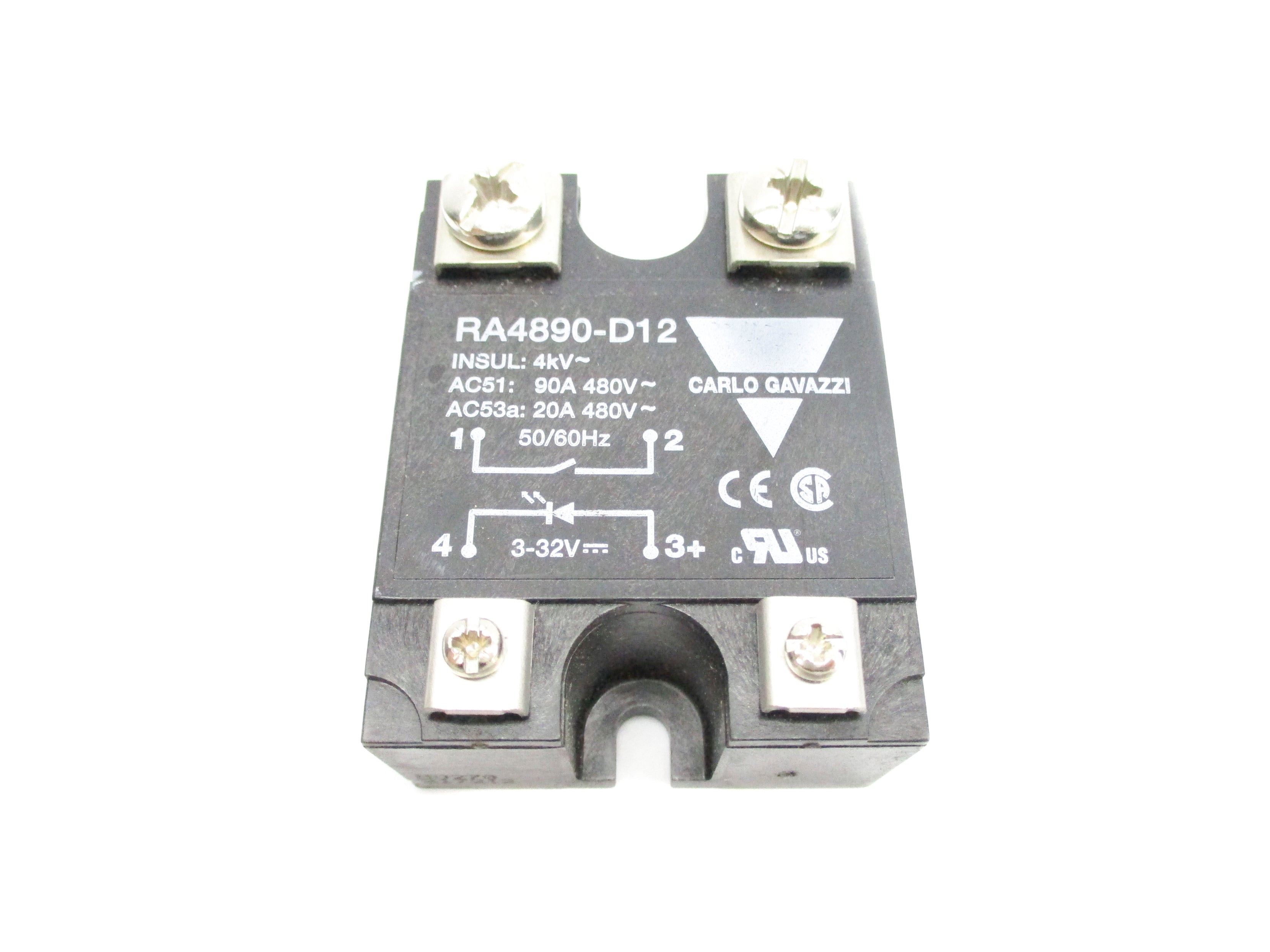 CARLO GAVAZZI RA4890-D12 480V 90A 4.5-32VDC NSNP