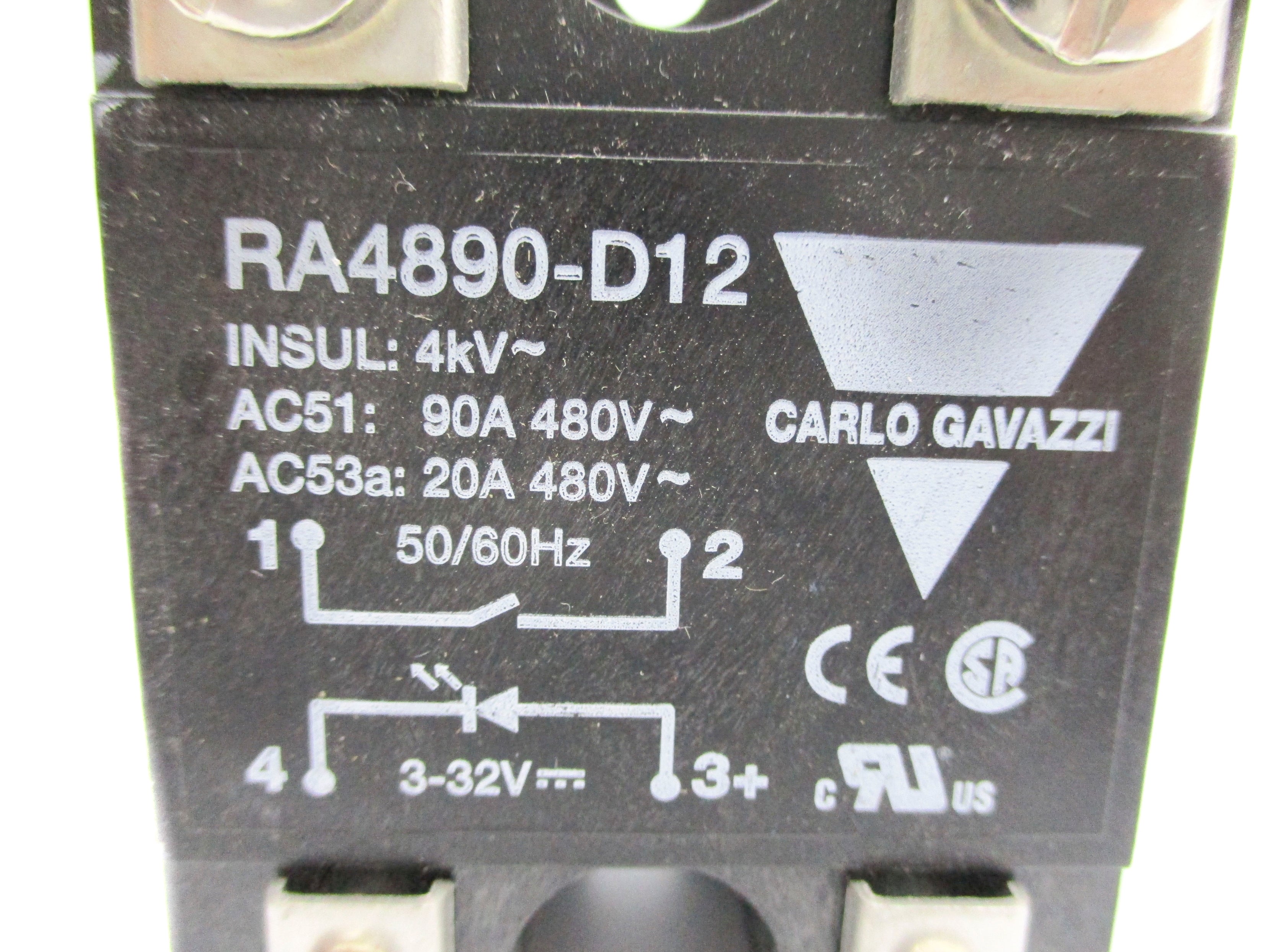 CARLO GAVAZZI RA4890-D12 480V 90A 4.5-32VDC NSNP