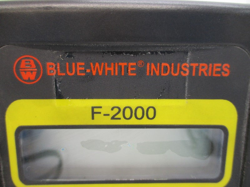 BLUE-WHITE INDUSTRIES F-2000 RTS120M1GM1 UNMP