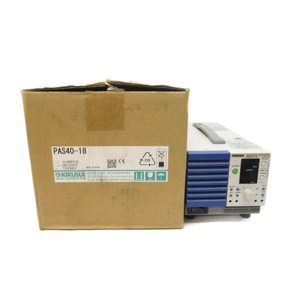 KIKUSUI ELECTRONICS PAS40-18 100-240V 18A NSMP