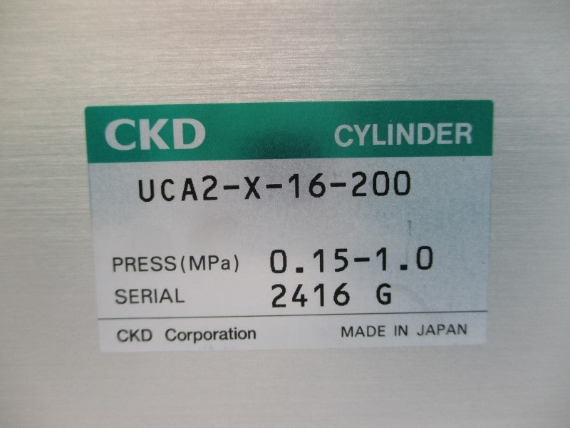 CKD UCA2-X-16-200 NSNP
