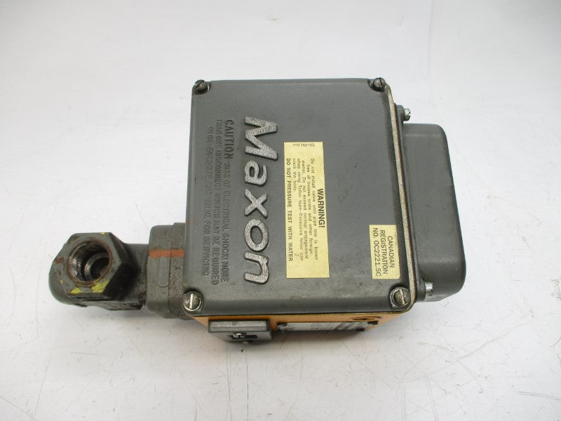 MAXON 8081 115V .19A 125PSI 1" UNMP