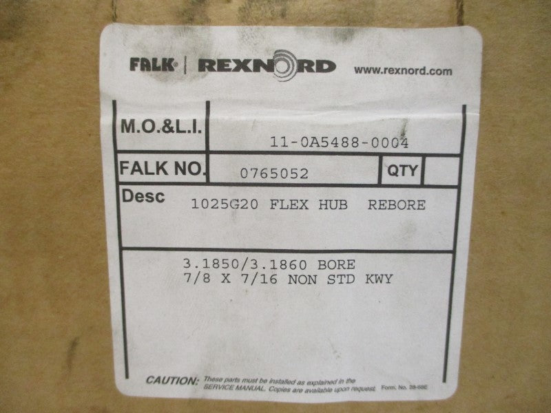 FALK 0765052 1025G20 NSMP
