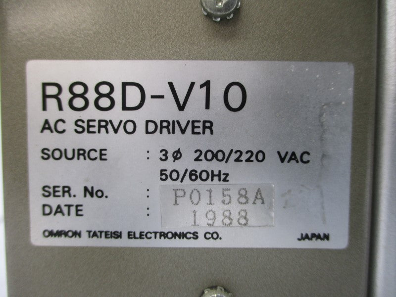 OMRON R88D-V10 200/220VAC UNMP