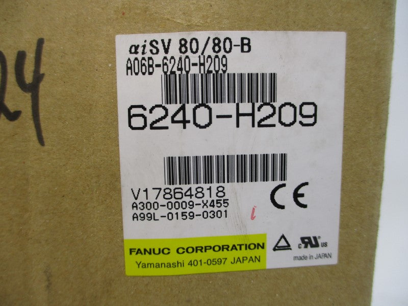 FANUC A06B-6240-H209 283-339V 39A NSMP