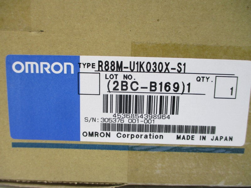 OMRON R88M-U1K030X-S1 200VAC 6.1A NSMP