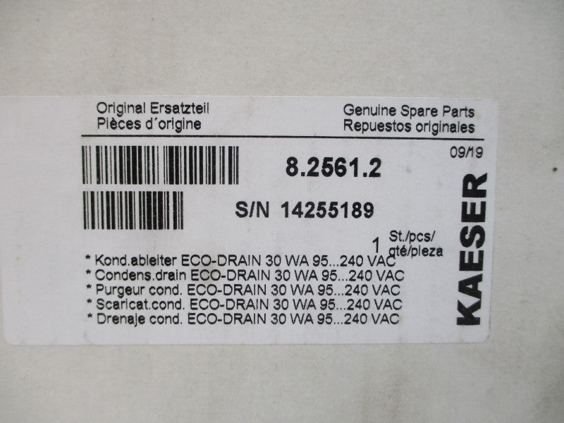 KAESER 8.2561.2 240VAC 12-230PSI NSMP