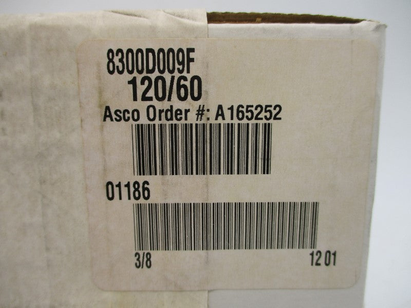 ASCO 8300D009F 120V NSFS